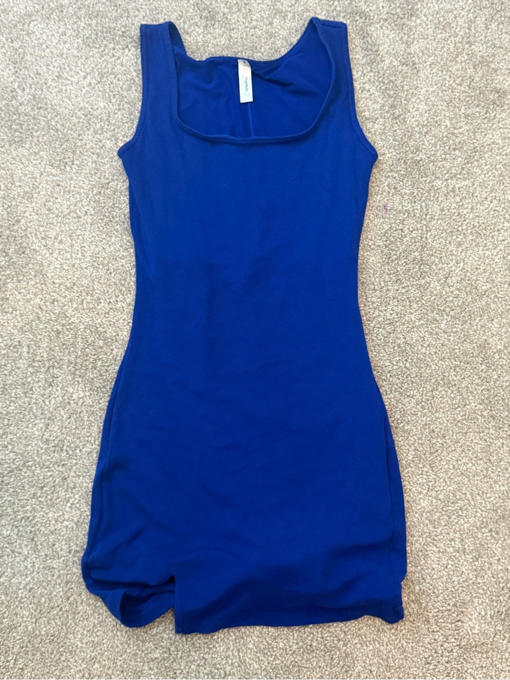 Sleeveless Mini Dress in Royal Blue